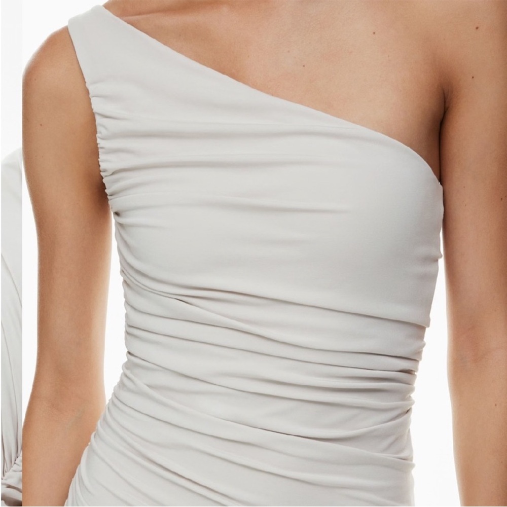 Aritzia 10 by Babaton vertigo one shoulder Dress